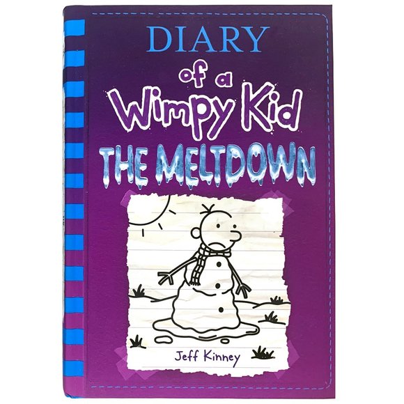 DIARY OF A WIMPY KID by Jeff Kinney Cabin Fever & The Meltdown (Hardcovers) NEW - Picture 4 of 5